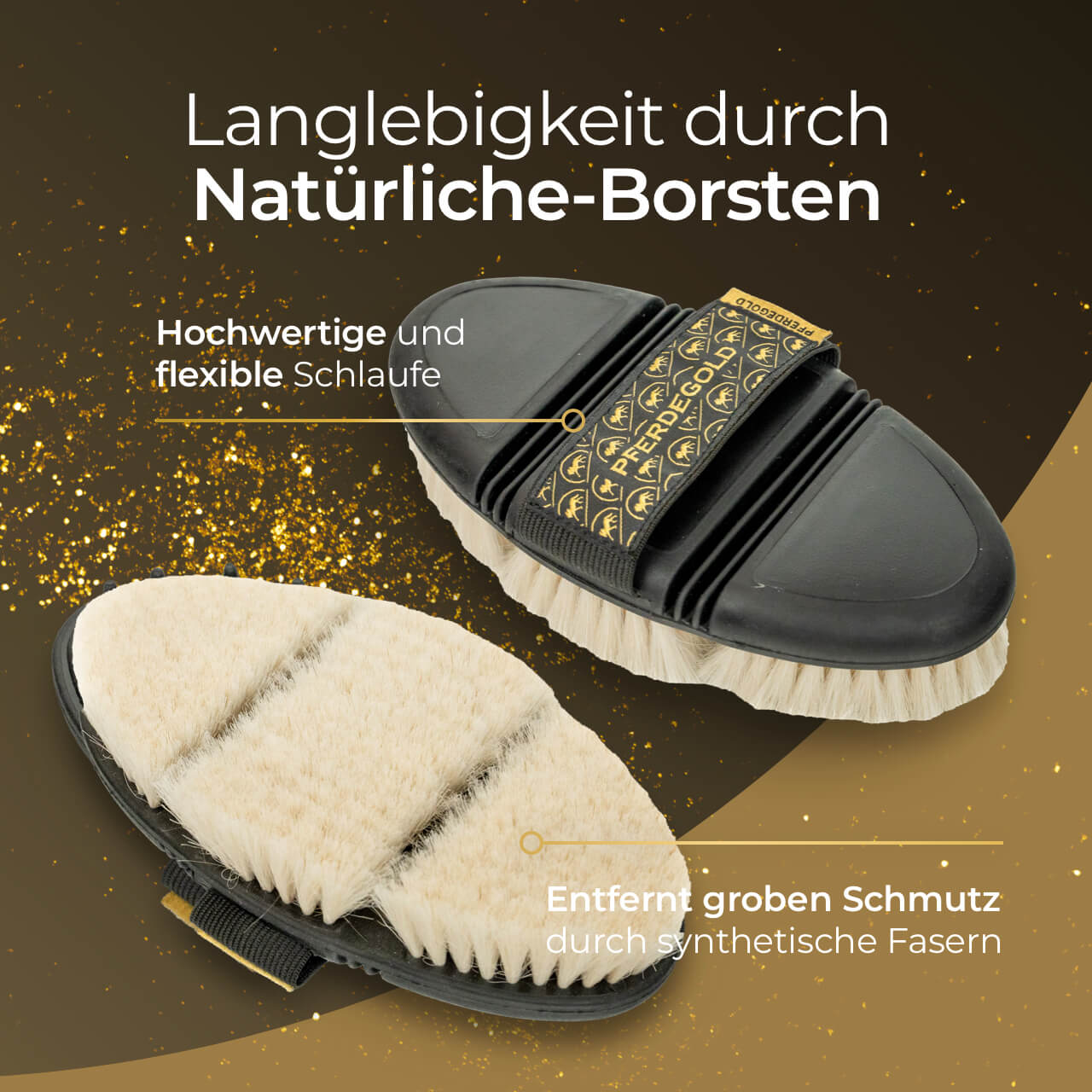 Pferdegold - Glanzbürste