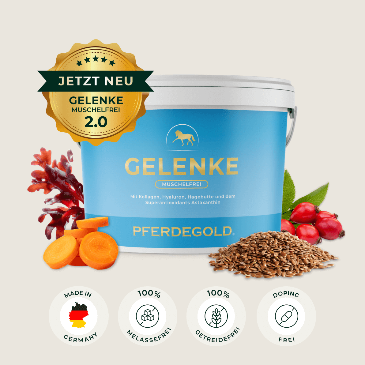 Pferdegold - Gelenke Muschelfrei 2.0