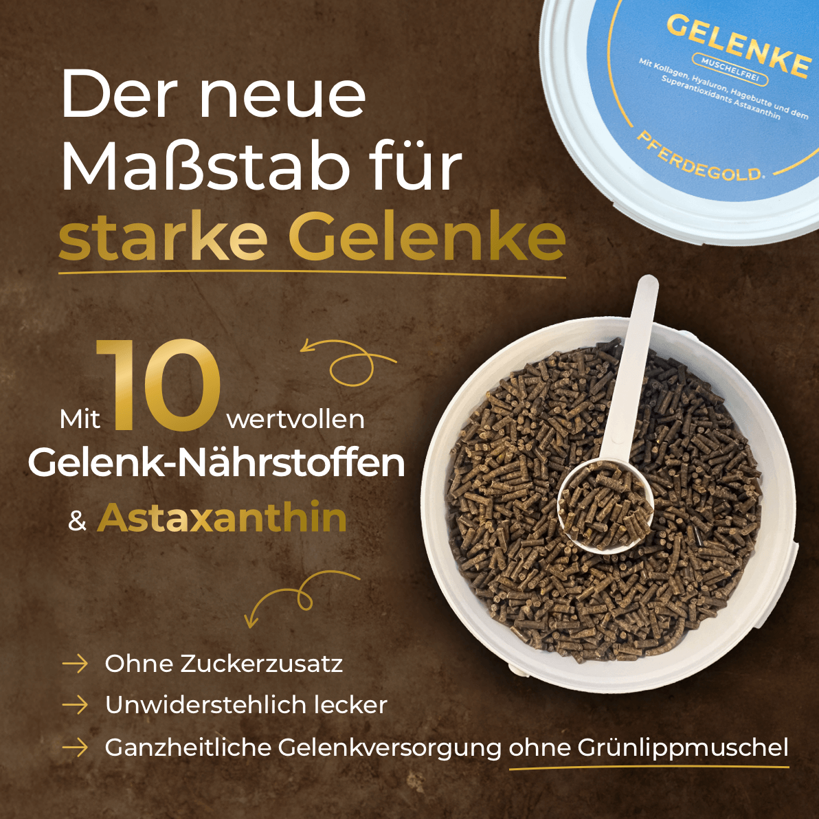 Pferdegold - Gelenke Muschelfrei 2.0