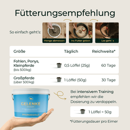 Pferdegold - Gelenke Muschelfrei 2.0