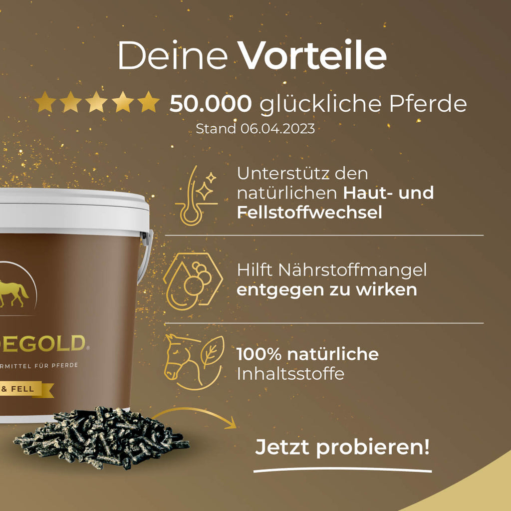 Pferdegold - Haut & Fell 1,5kg
