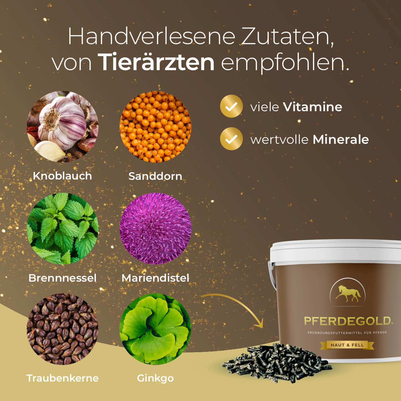 Pferdegold - Haut & Fell 1,5kg