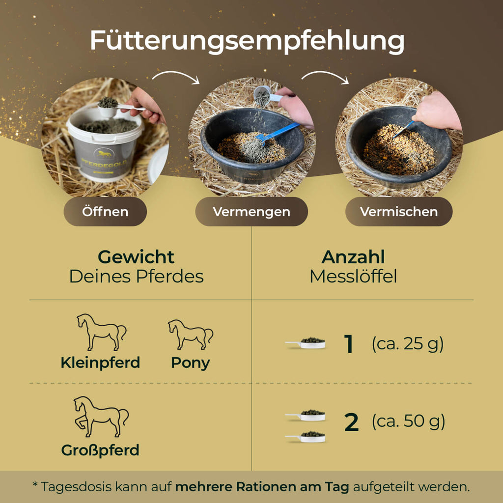 Pferdegold - Haut & Fell 1,5kg