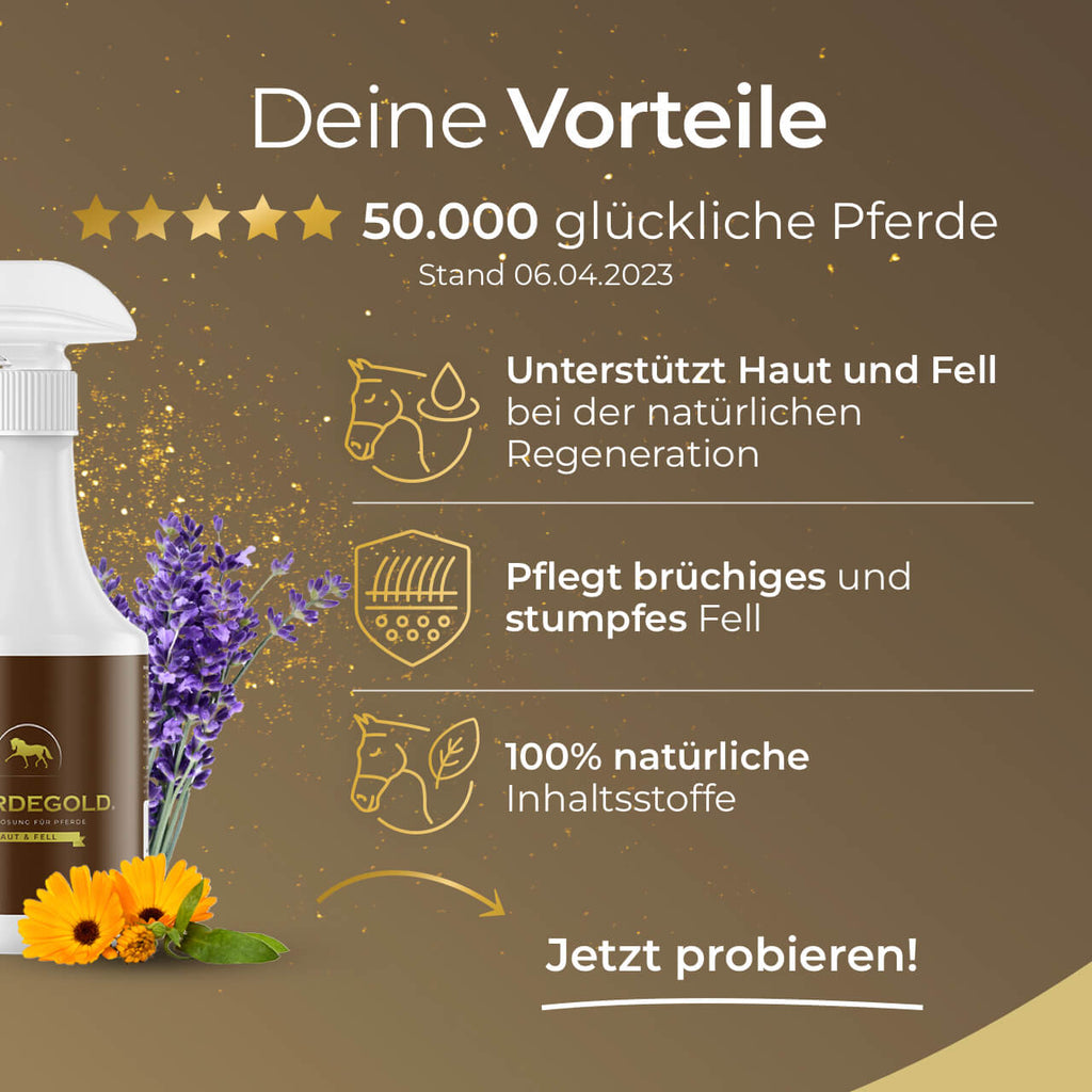 Pferdegold - Haut & Fell Spray
