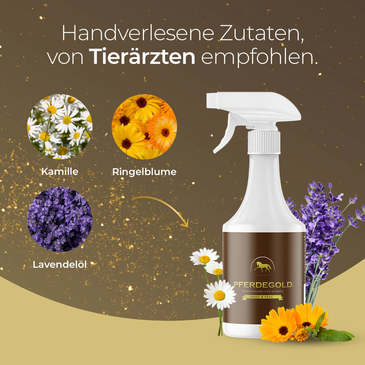 Pferdegold - Haut & Fell Spray