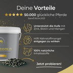 Pferdegold - Hufe 1,5kg