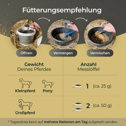 Pferdegold - Hufe 1,5kg