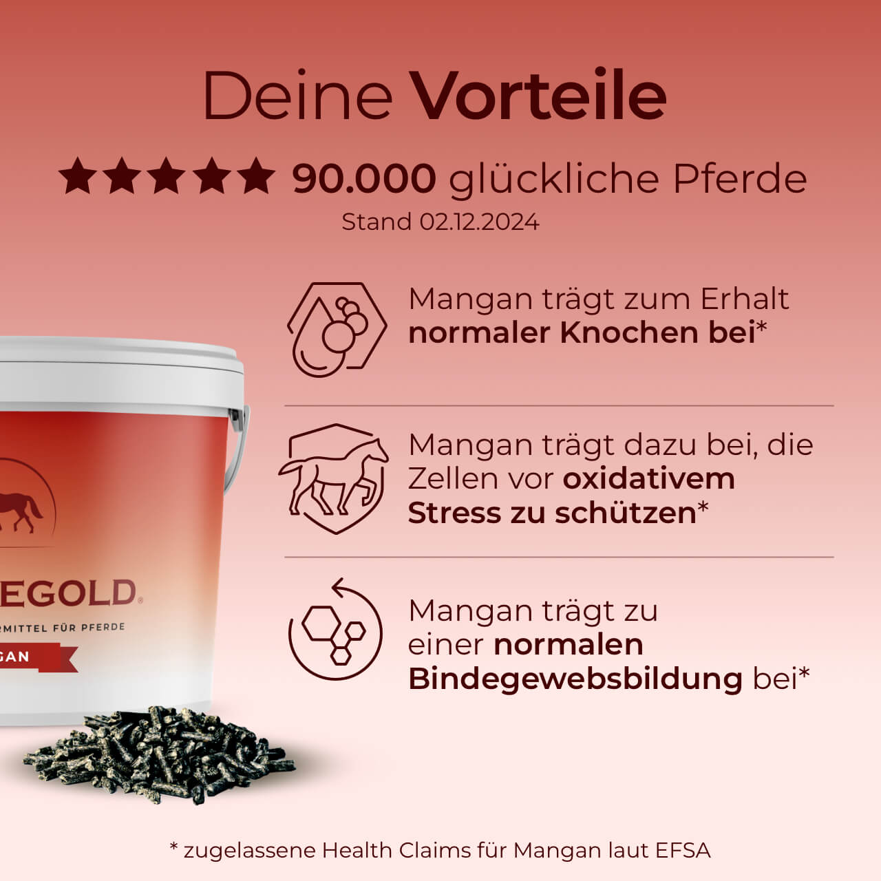 Pferdegold - Mangan 1,5kg