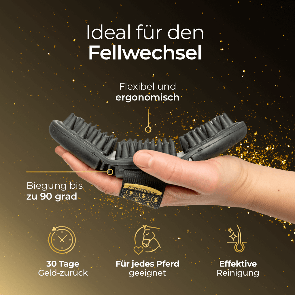 Pferdegold - Massagestriegel
