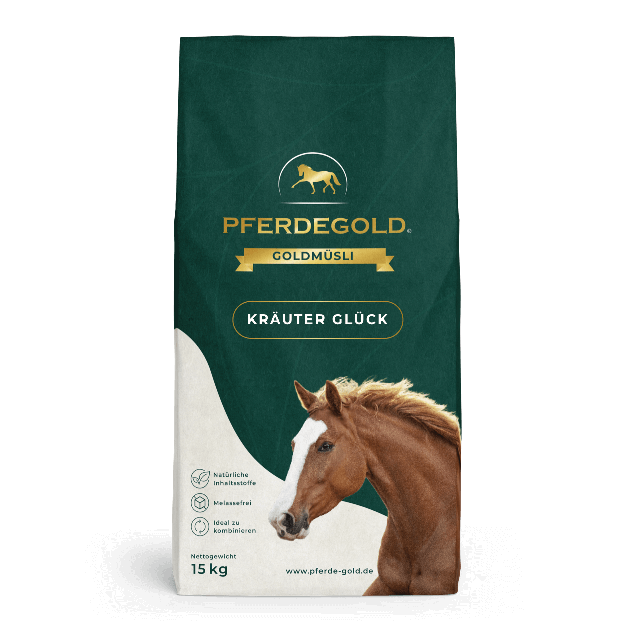 Pferdegold - Goldmüsli® Kräuter Glück