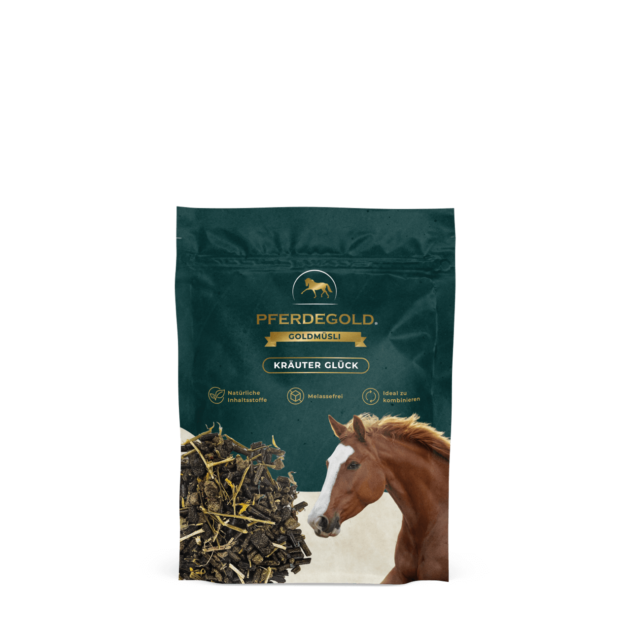 Pferdegold - Goldmüsli® Kräuter Glück