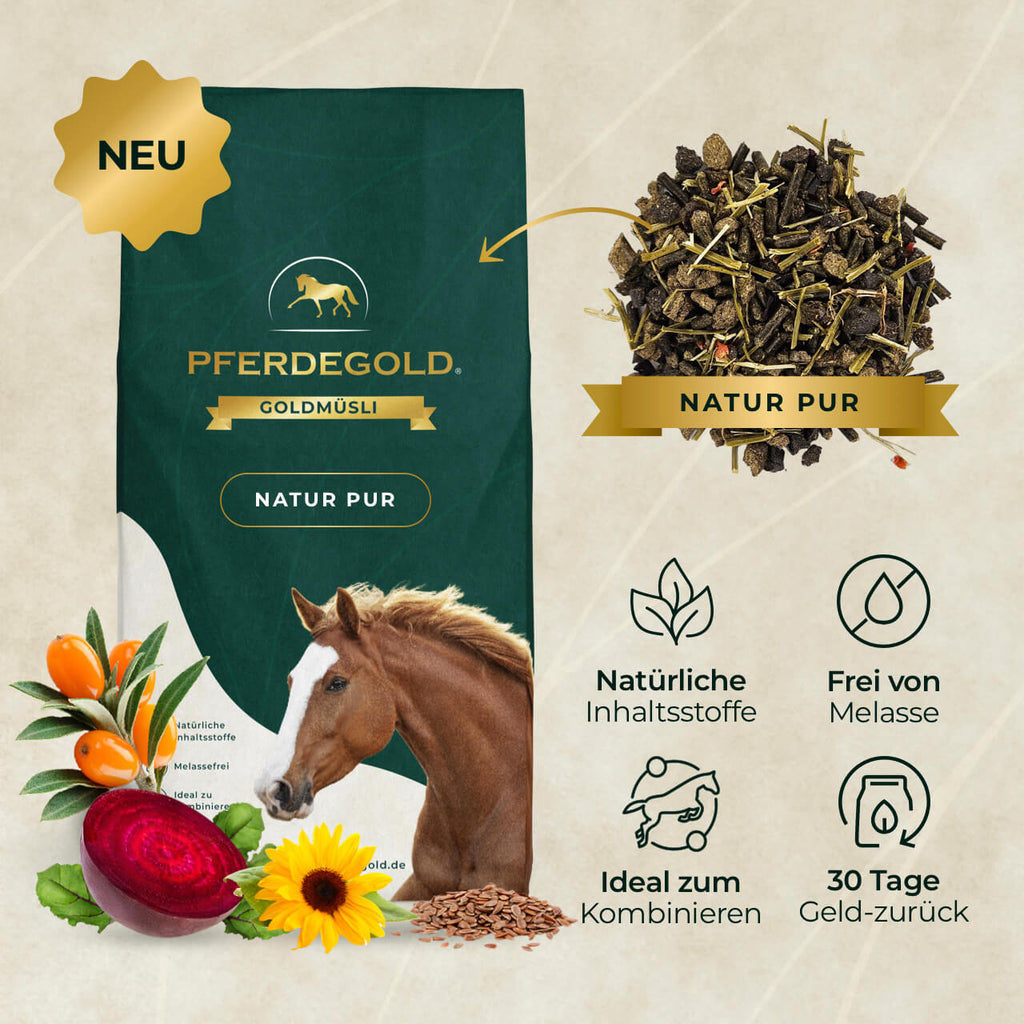 Pferdegold - Goldmüsli® Natur Pur