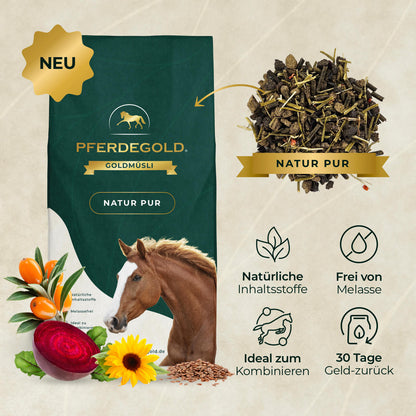 Pferdegold - Goldmüsli® Natur Pur