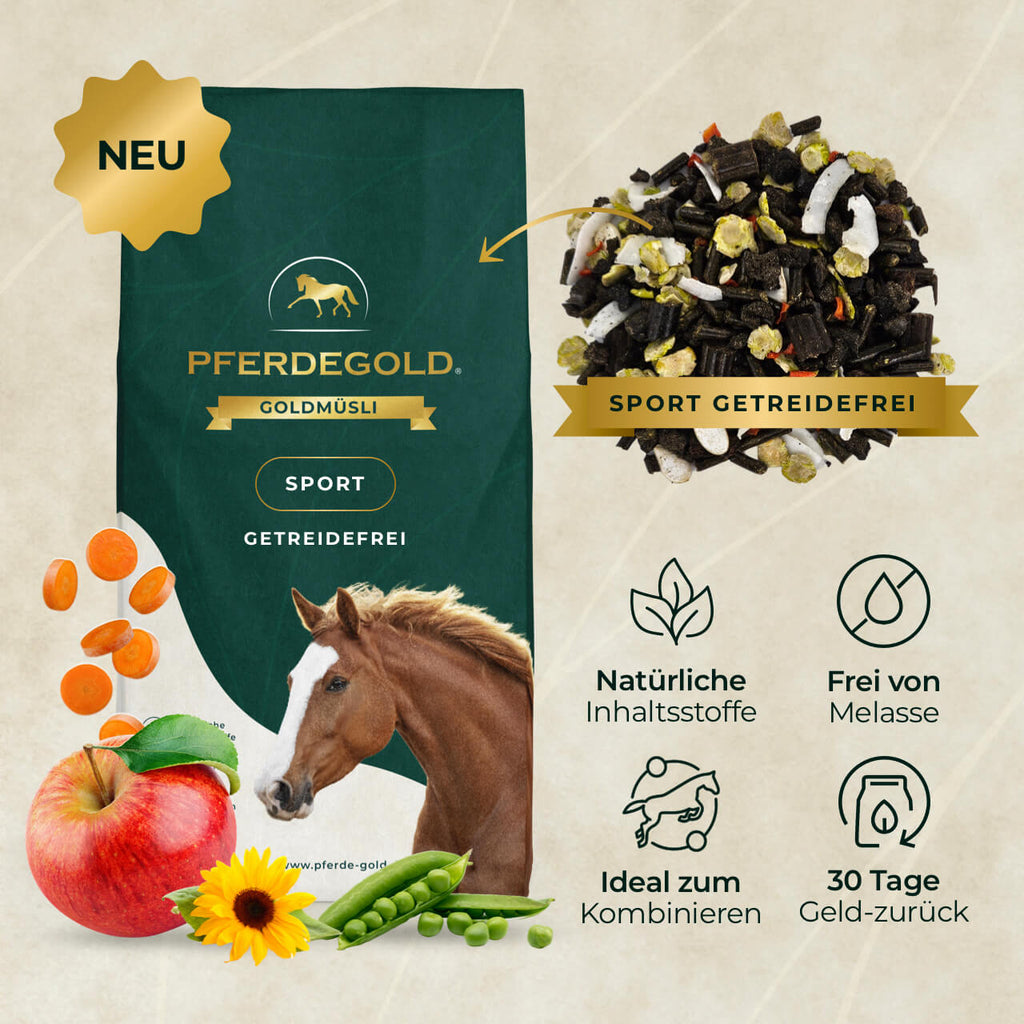 Pferdegold - Goldmüsli® Sport Getreidefrei
