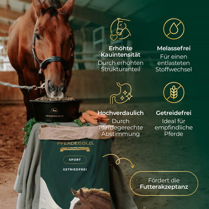 Pferdegold - Goldmüsli® Sport Getreidefrei