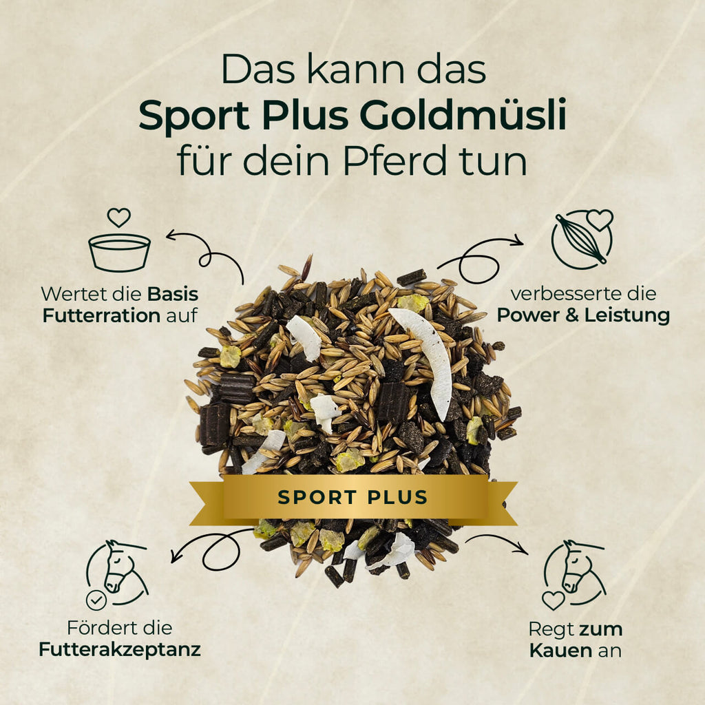 Pferdegold - Goldmüsli® Sport Plus