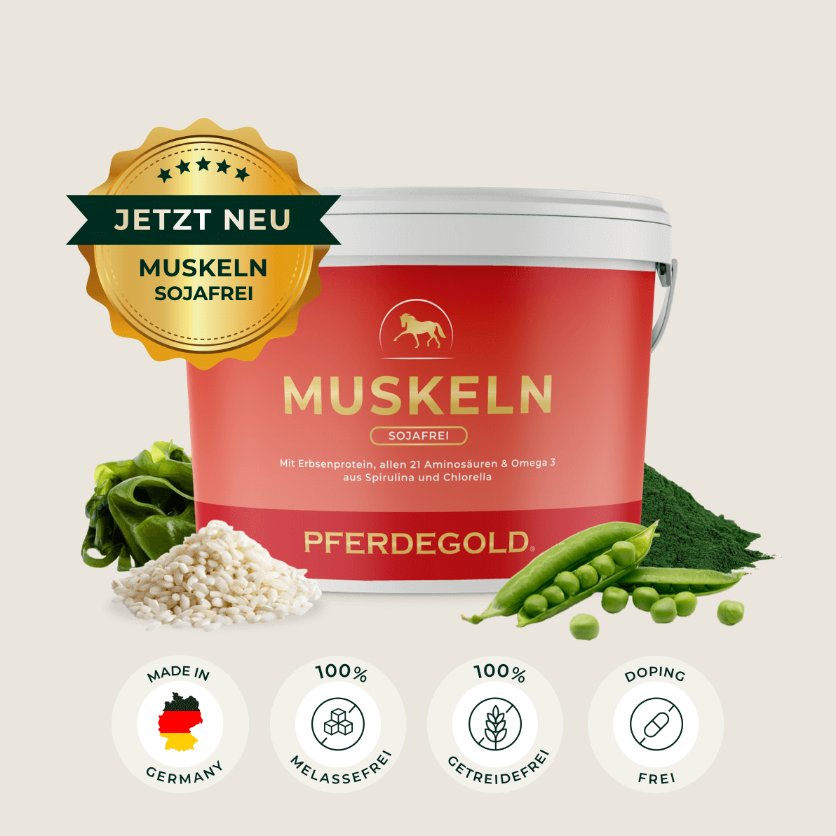 Pferdegold - Muskeln 2.0 Sojafrei