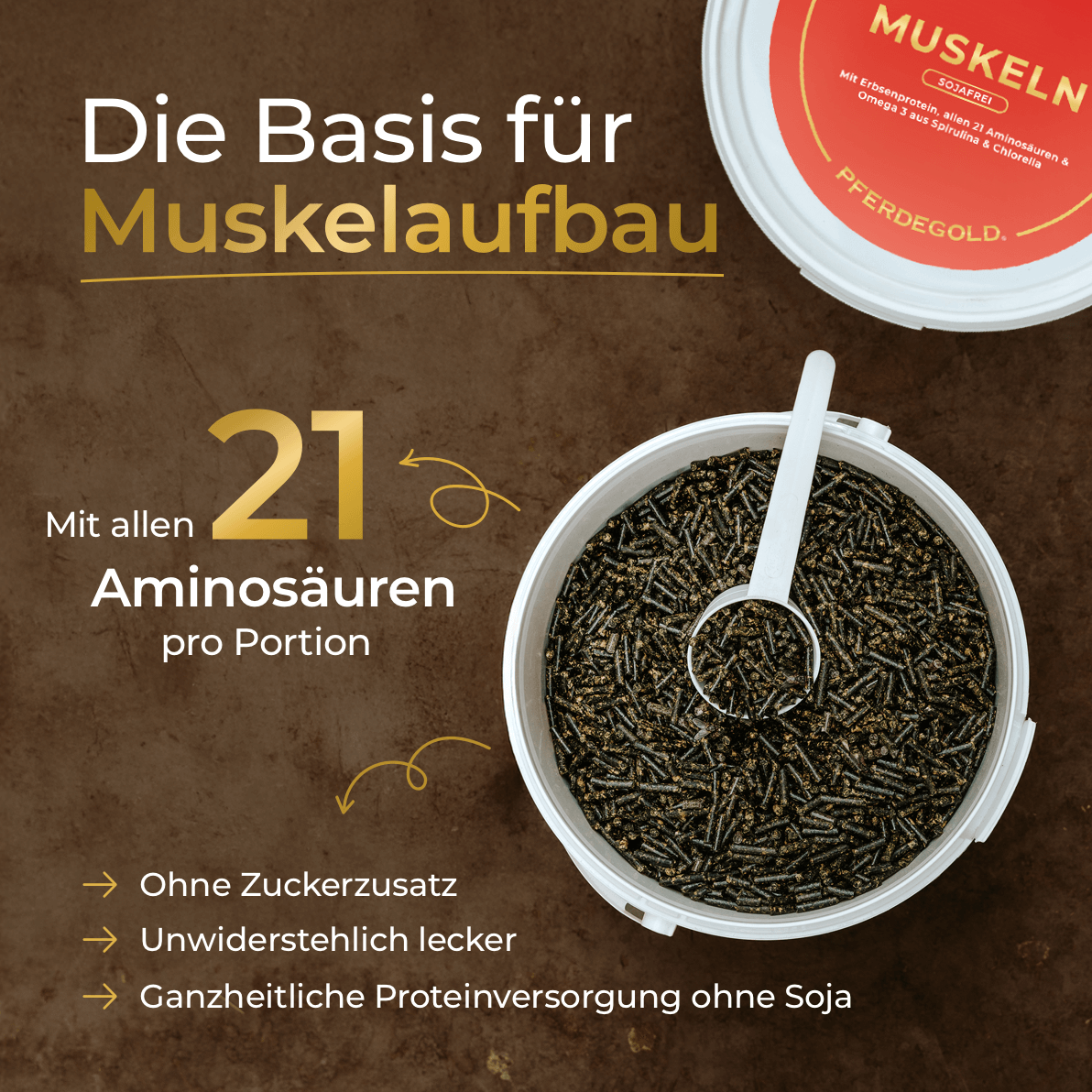 Pferdegold - Muskeln 2.0 Sojafrei