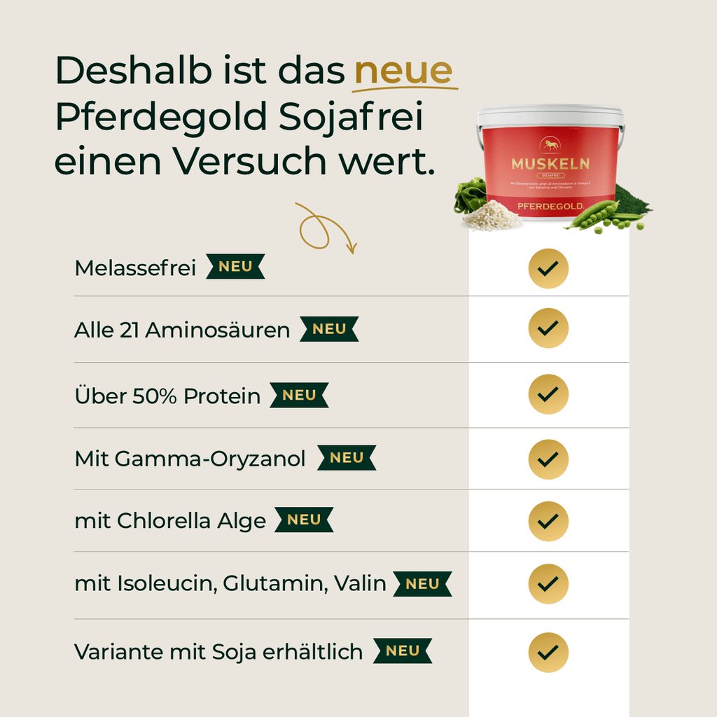 Pferdegold - Muskeln 2.0 Sojafrei