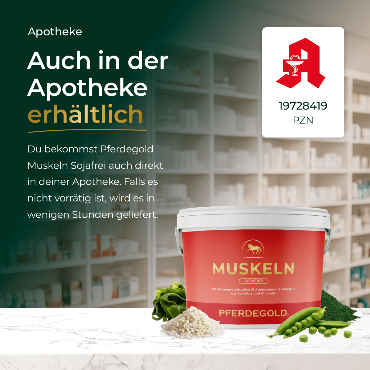 Pferdegold - Muskeln 2.0 Sojafrei