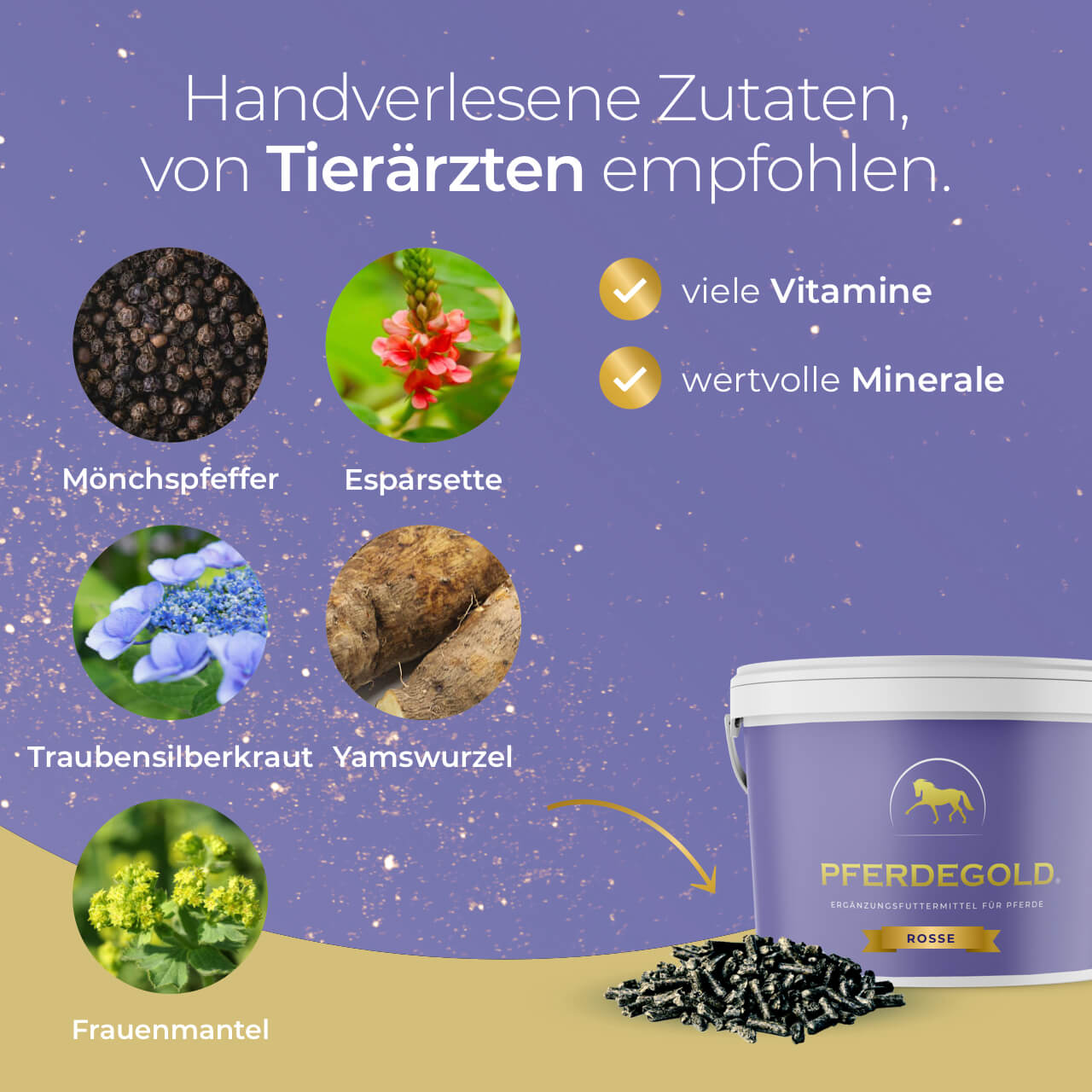 Pferdegold - Rosse 1,5kg