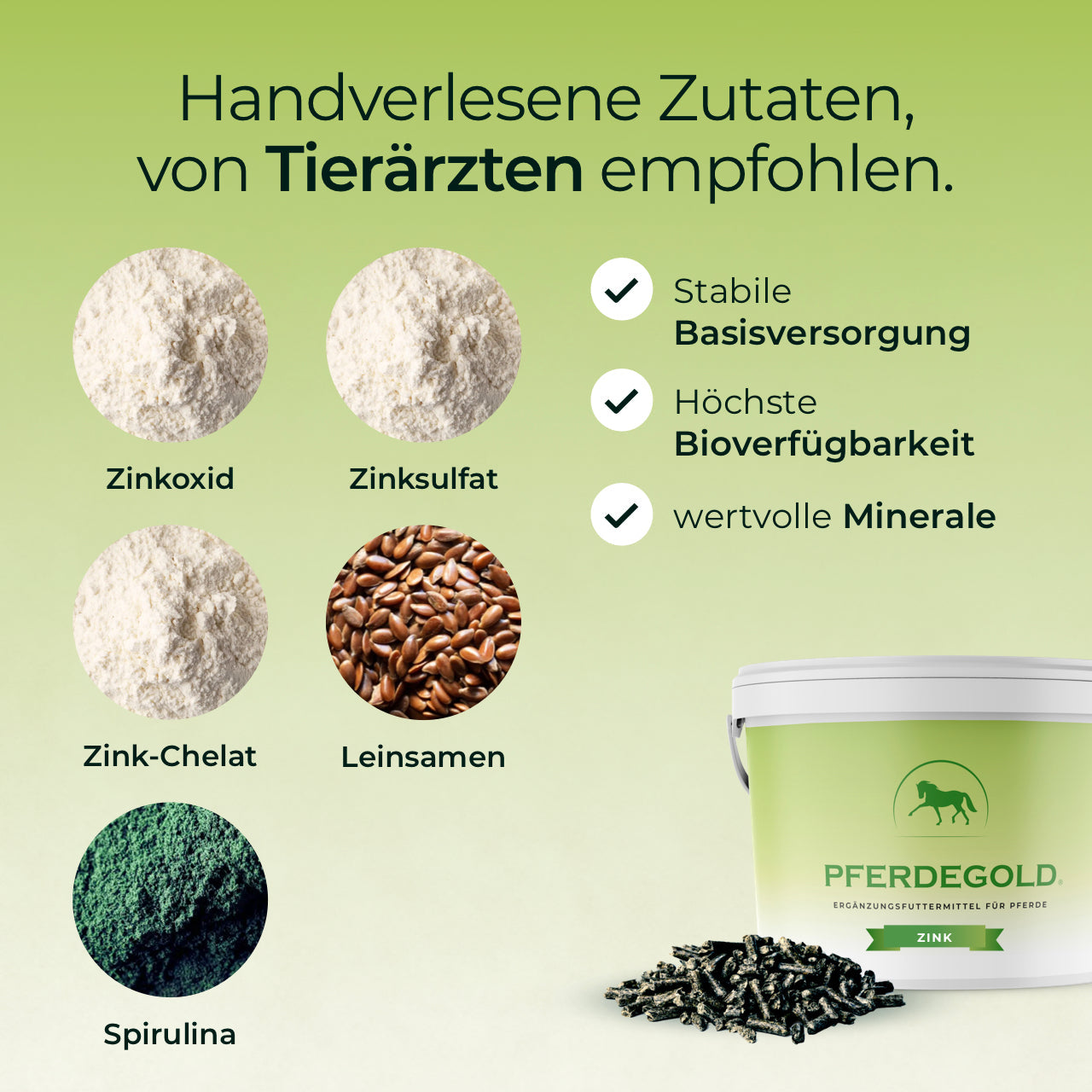 Pferdegold - Zink 1,5kg