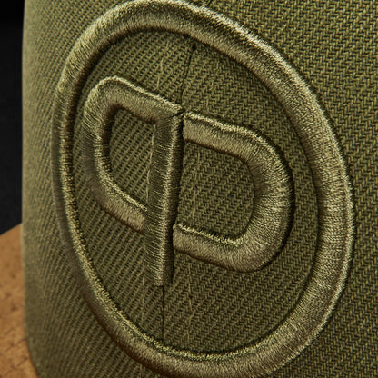 Snapback Cap - All Khaki & Suede