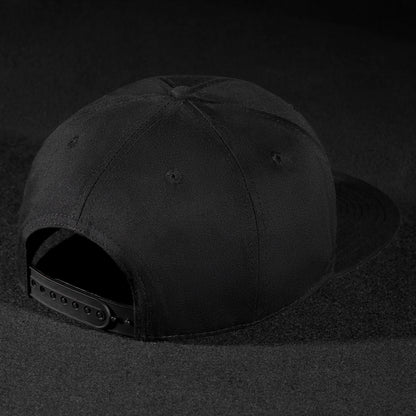 Snapback Cap - Black & Silver