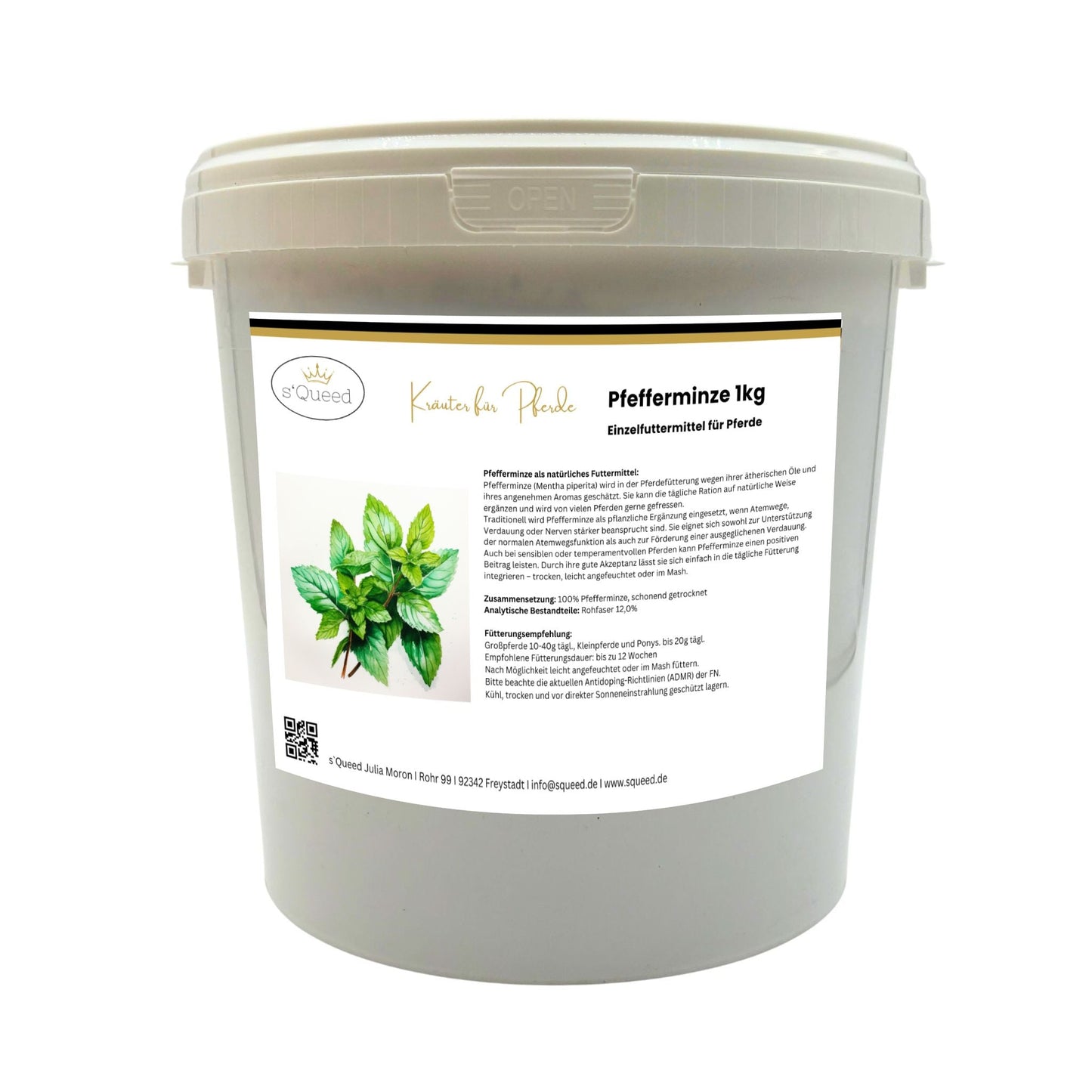 Pfefferminze Pferd 1kg