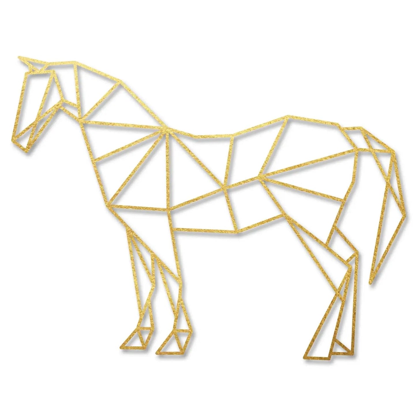 Origami Pferd aus Holz