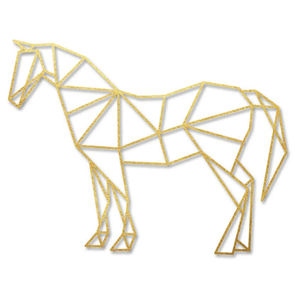 Origami Pferd aus Holz