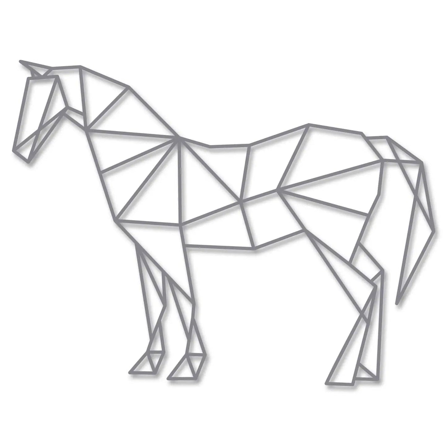 Origami Pferd aus Holz