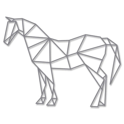 Origami Pferd aus Holz