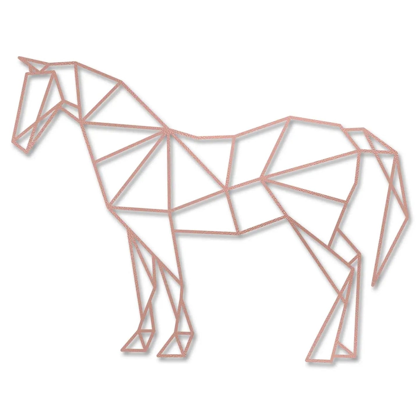 Origami Pferd aus Holz