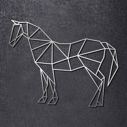 Origami Pferd aus Holz