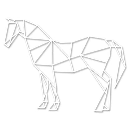 Origami Pferd aus Holz