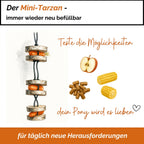 Pferdespielzeug Mini-Tarzan - Spielzeug für Pferde und Ponys gegen Langeweile - Pferdebeschäftigung