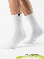 Gepolsterte Tennissocken – 4 Paar | Sportsocken für Damen & Herren | Qolonia