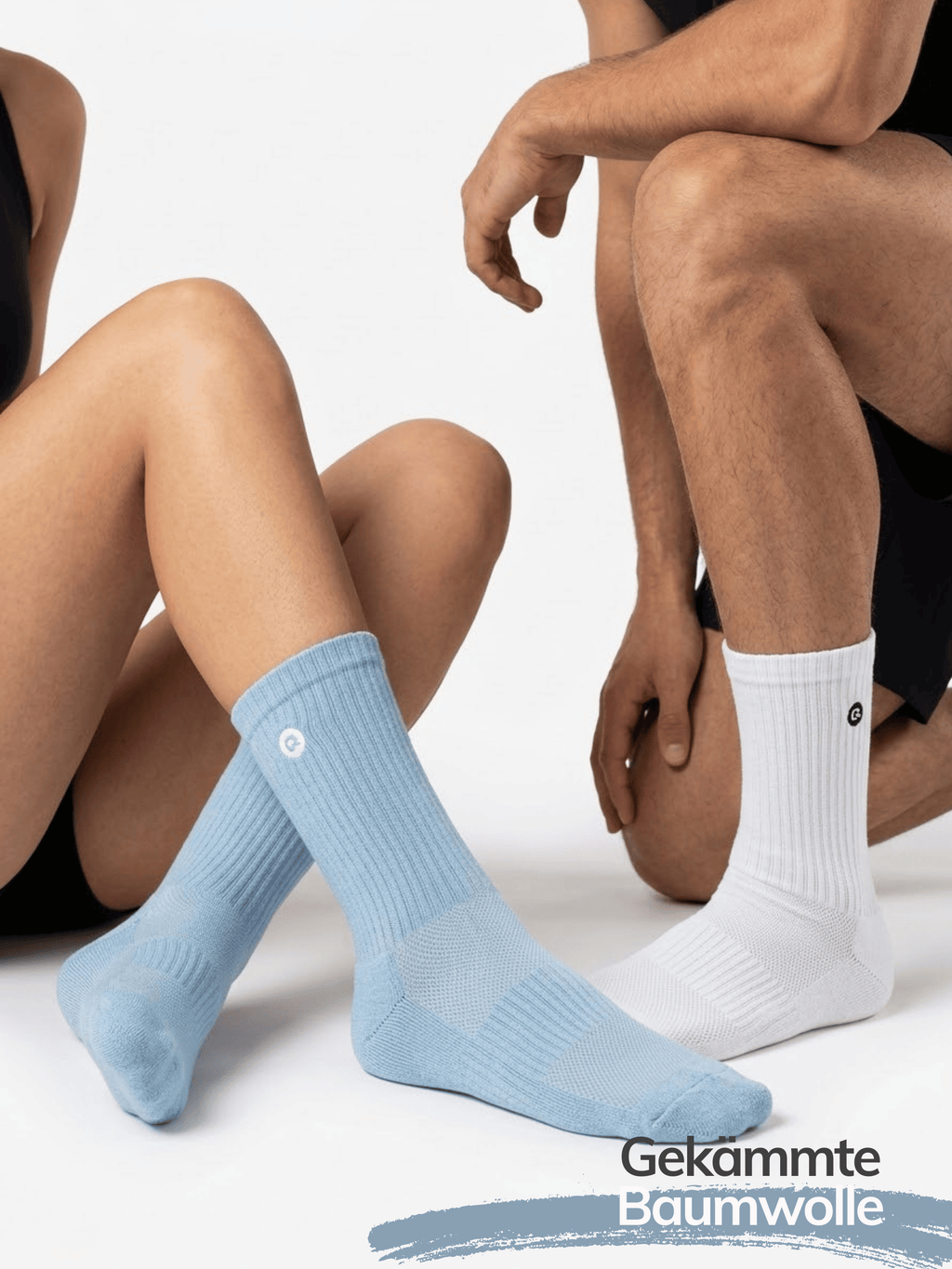 Sportsocken gepolstert für Damen und Herren 4X Paar