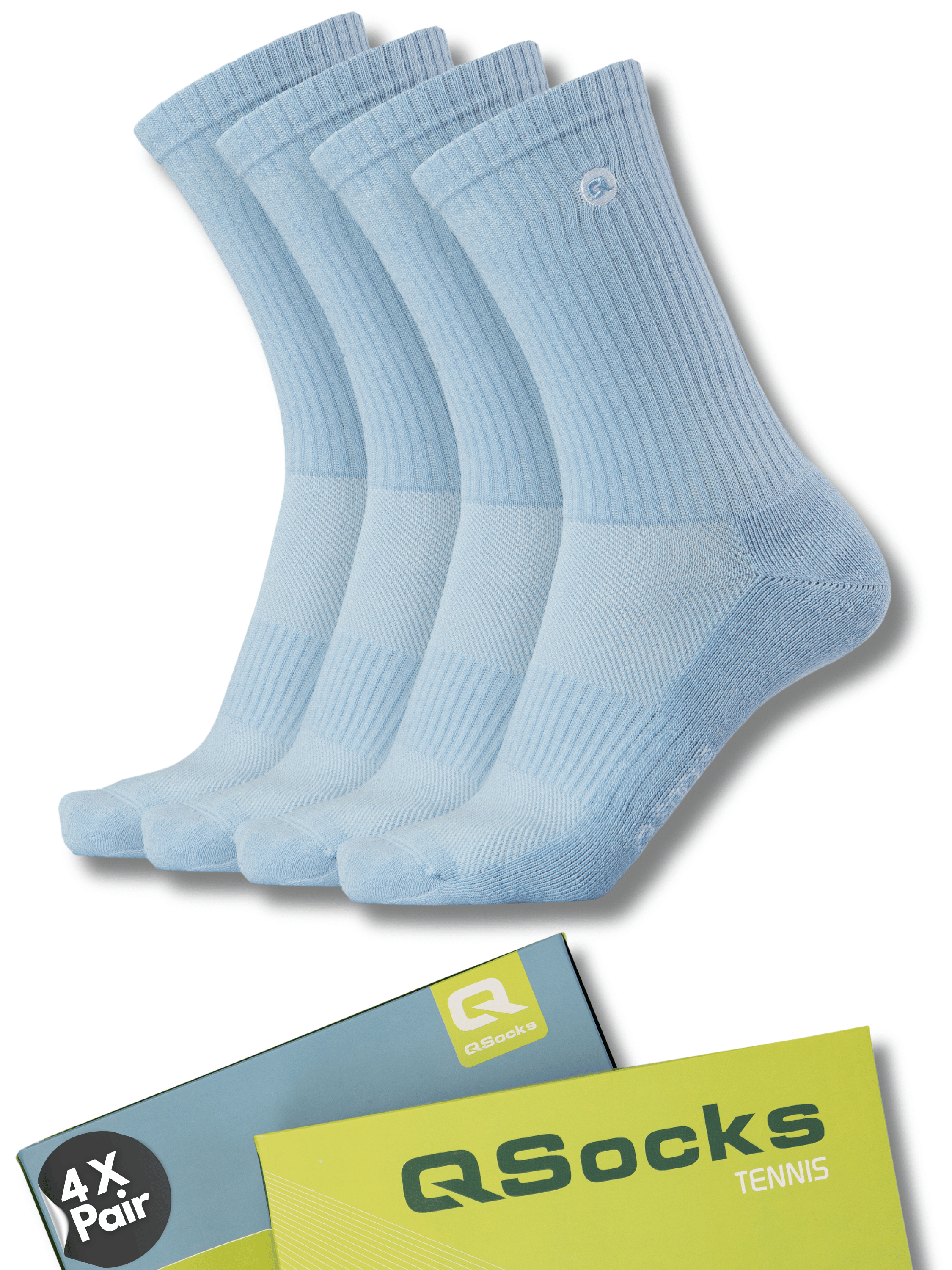 Sportsocken gepolstert für Damen und Herren 4X Paar