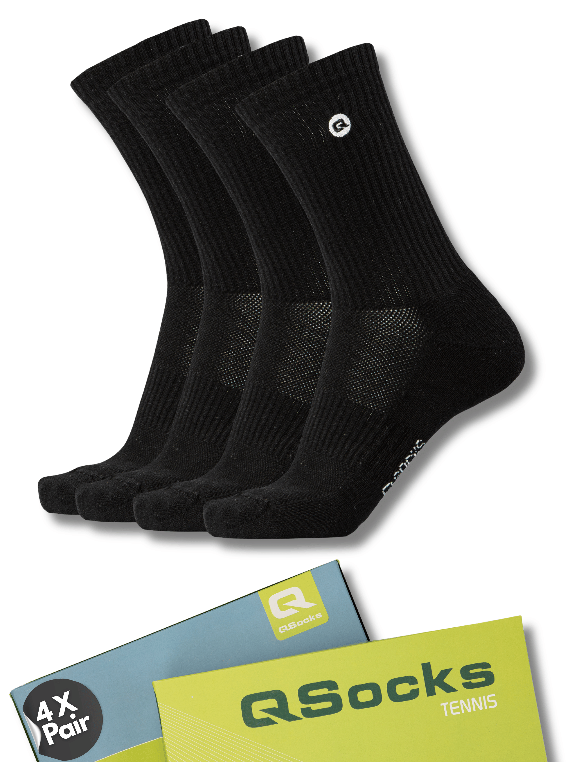 Sportsocken gepolstert für Damen und Herren 4X Paar