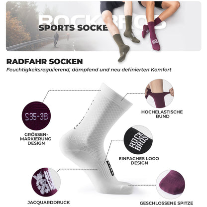 Sportsocken Baumwolle Atmungsaktive Laufsocken