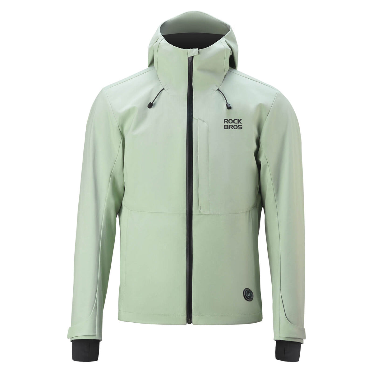 ROCKBROS Beheizbare Fahrradjacke mit Typ-C-Anschluss
