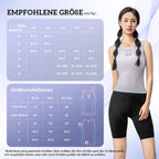 Damen Sporttop Atmungsaktiv baselayer Unterhemd für Radfahren