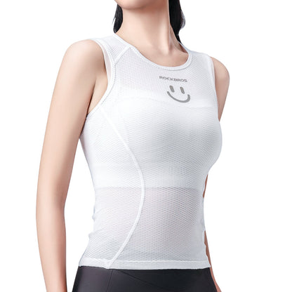 Damen Sporttop Atmungsaktiv baselayer Unterhemd für Radfahren
