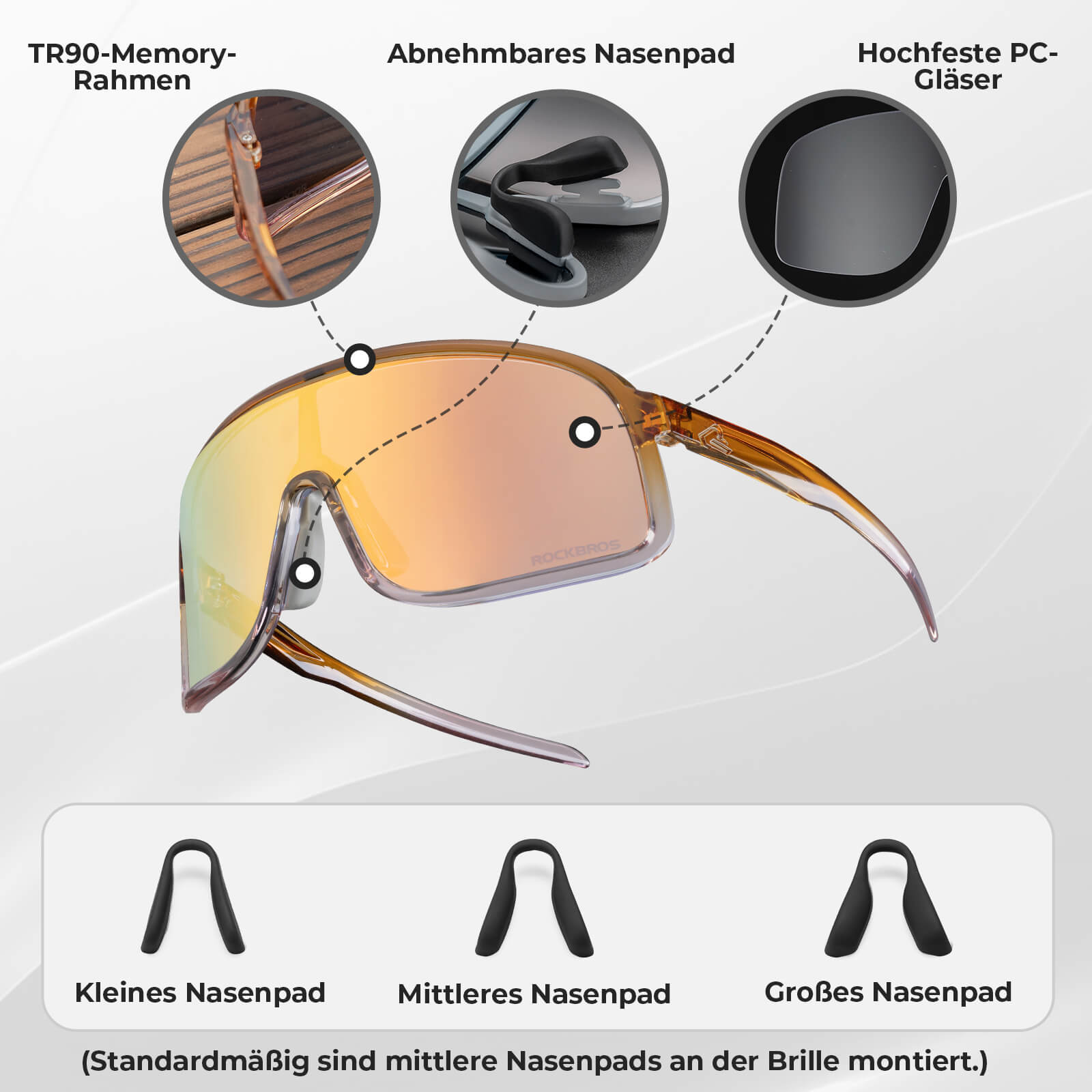 Sonnenbrille Selbsttönend UV400-Schutz – SHOWDOW Serie