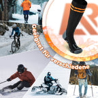 Sportsocken Winter Heizsocken Wiederaufladbar 5000mAh