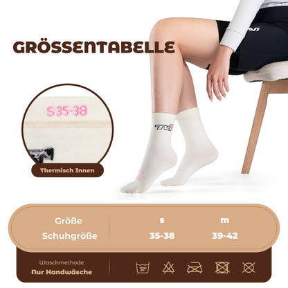 ROCKBROS TVI Damen Sportsocken Atmungsaktive Winter