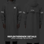 ROCKBROS - Regenjacke Wasserdichte Atmungsaktiv Regenponcho Regenmantel Windjacke