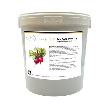 Rote Beete Chips Pferd 2kg